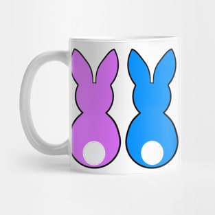 Easter bunny couple Mug